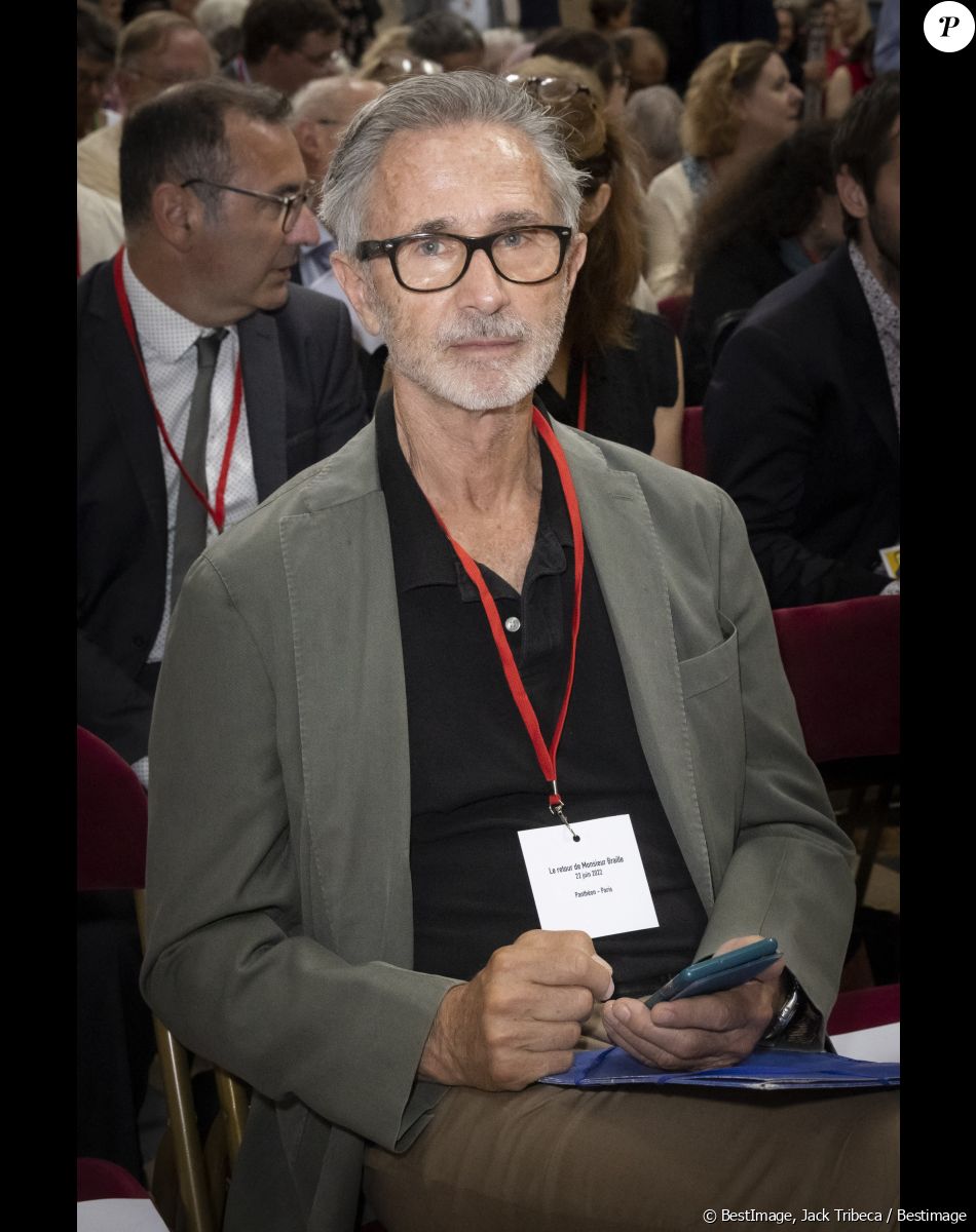 Exclusif - Thierry Lhermitte - Hommage à Louis Braille pour les 70 ans de son entrée au Panthéon à Paris le 22 juin 2022. © Jack Tribeca / Bestimage