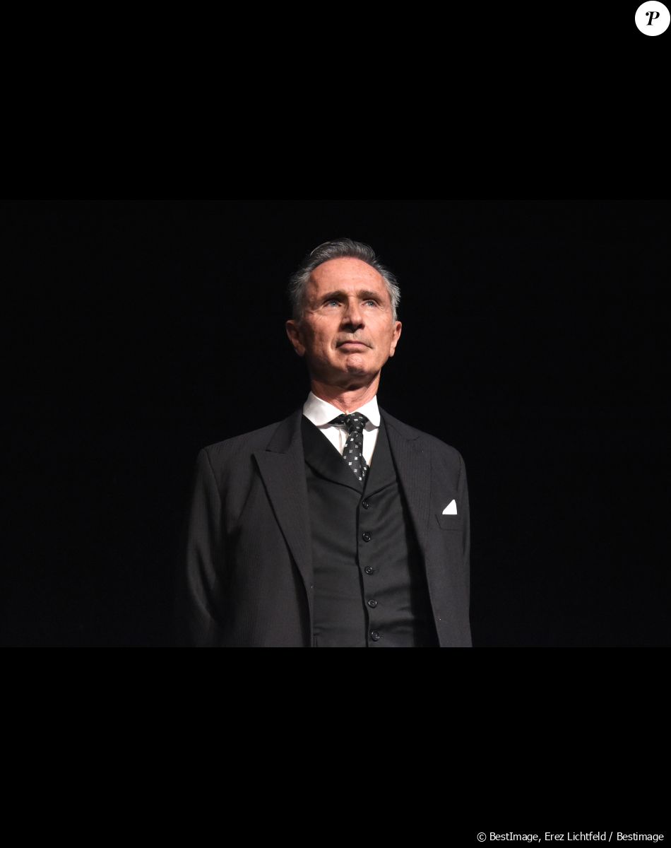 Exclusif - Thierry Lhermitte lors du premier festival de théâtre français en Israël au théâtre Beit Ha Khayal à Tel Aviv le 22 octobre 2017. © Erez Lichtfeld / Bestimage