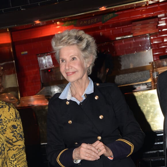 Exclusif - Danièle Gilbert - Anniversaire de Danièle Gilbert, qui fête ses 74 ans, au restaurant la Gioia à Paris, France, le 22 mars 2017. © Rachid Bellak/Bestimage 