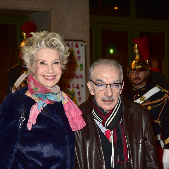 Danièle Gilbert et son mari Patrick Semana - 23ème Gala de l'Espoir de la Ligue Contre le Cancer au théâtre des Champs-Elysées à Paris le 9 novembre 2015. © Giancarlo Gorassini / Bestimage 