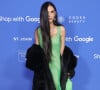 Lors de cette soirée Demi Moore est apparue dans une sublime robe verte à cocktail. 
Demi Moore lors de la soirée Fashion Trust US Awards aux Goya Studios à Los Angeles le 21 mars 2023. 