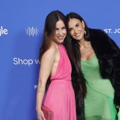 Demi Moore et sa fille sont apparues très complices lors d'un évènement à but non lucratif à Hollywood.
Scout LaRue Willis and Demi Moore lors de la soirée Fashion Trust US Awards aux Goya Studios à Los Angeles. 