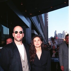 Bruce Willis et Demi Moore à la première de "Die Hard with a vengeance" à New-York le 18 mai 1995.