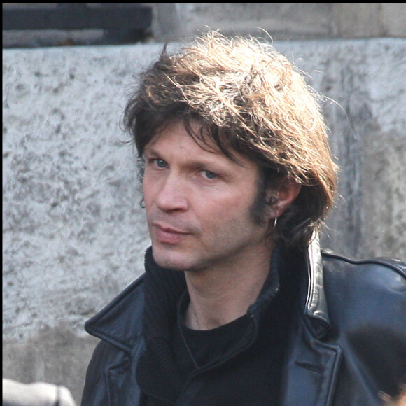 Bertrand Cantat - Obsèques d'Alain Bashung en l'église Saint-Germain des Prés