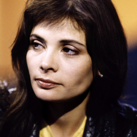 Marie Trintignant sur le plateau de l'émission TV "Ciel mon mardi!". Le 18 juin 1991