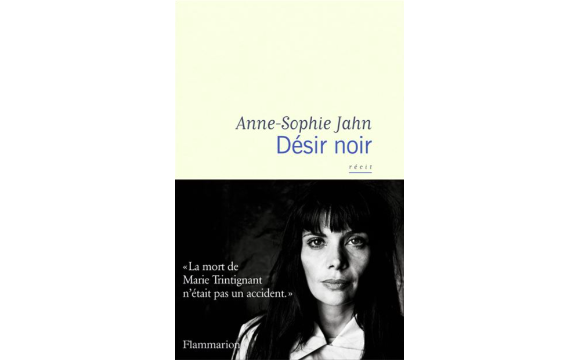 Couverture du livre "Désir Noir" d'Anne-Sophie Jahn publié ce mercredi 15 mars chez Flammarion
