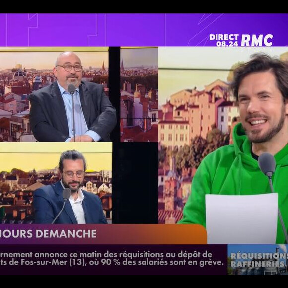 Emission "Apolline matin", sur RMC Story, le 21 mars 2023