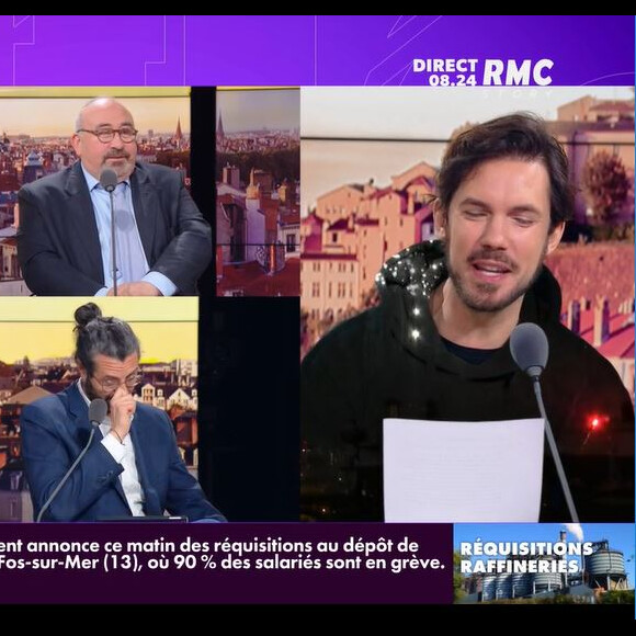Emission "Apolline matin", sur RMC Story, le 21 mars 2023
