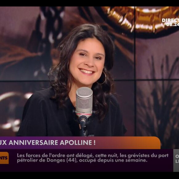 Emission "Apolline matin", sur RMC Story, le 21 mars 2023