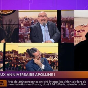 Emission "Apolline matin", sur RMC Story, le 21 mars 2023