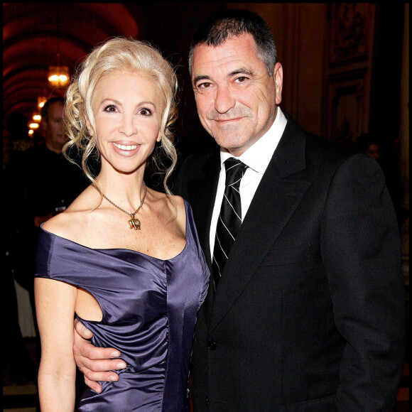 Jean-Marie Bigard et son épouse Claudia - Soirée de gala au château de Versailles au profit de l'association "Pour la vie, espoir contre le cancer". © Guillaume Gaffiot/Bestimage