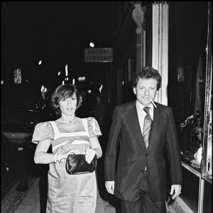 La comédienne et le présentateur ont été ensemble de 1973 à 1980.
Jacques Martin et Danièle Evenou, enceinte en 1976