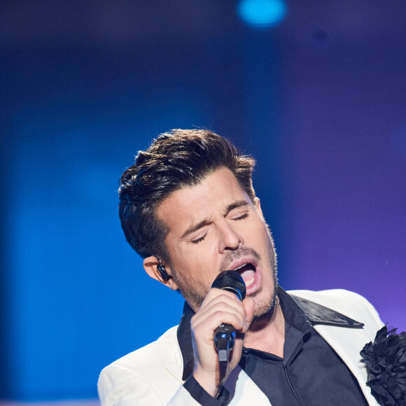 Exclusif - Vincent Niclo - Enregistrement de l'émission "Les 50 ans du Disco, les stars chantent pour le Sidaction" au Dôme de Paris, France, le 15 mars 2023, diffusée le 25 mars sur France 2. © Guirec-Moreau/Bestimage