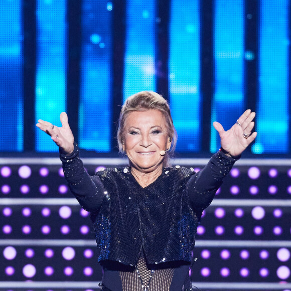 Exclusif - Sheila - Enregistrement de l'émission "Les 50 ans du Disco, les stars chantent pour le Sidaction" au Dôme de Paris, France, le 15 mars 2023, diffusée le 25 mars sur France 2. © Guirec-Moreau/Bestimage