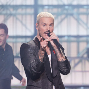 Exclusif - M.Pokora - Enregistrement de l'émission "Les 50 ans du Disco, les stars chantent pour le Sidaction" au Dôme de Paris, France, le 15 mars 2023, diffusée le 25 mars sur France 2. © Guirec-Moreau/Bestimage