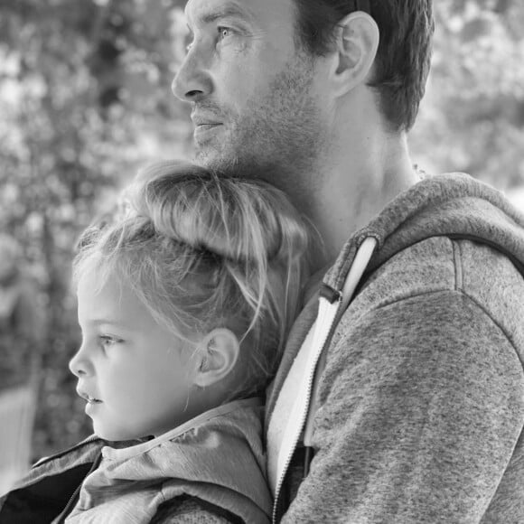 Bertrand Lacherie et sa fille Joséphine, le 9 décembre 2019, sur Instagram