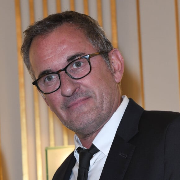 Exclusif - Christophe Dechavanne - Christophe Dechavanne reçoit le grade d'Officier des Arts et des Lettres au Ministère de la Culture à Paris le 15 mai 2019. © Coadic Guirec / Bestimage