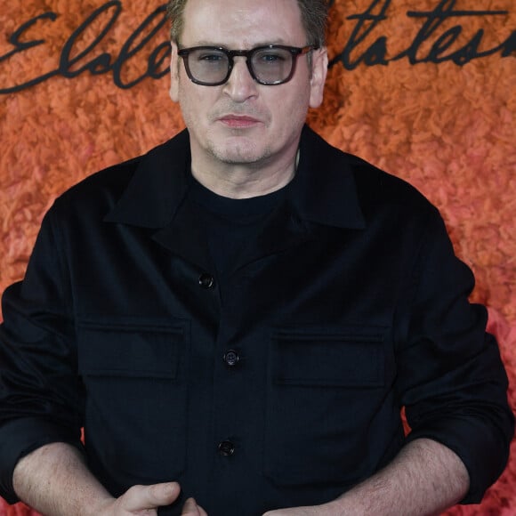 Benoît Magimel au photocall de la soirée Zegna x The Elder Statesman à Paris lors de la fashion week prêt-à-porter féminin automne-hiver 2023-24 le 27 février 2023. © Giancarlo Gorassini / Bestimage 