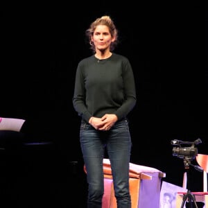 Exclusif - Alice Taglioni - Représentation de la pièce "Vel d'Hiv" au théâtre Antoine dans le cadre de la 6e édition des "Paroles Citoyennes" à Paris. Le 27 mars 2023. © Bertrand Rindoff / Bestimage