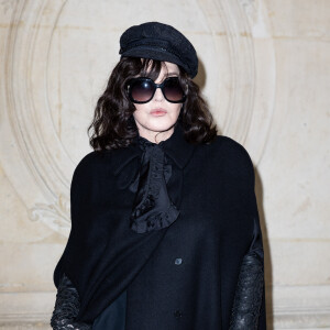 Isabelle Adjani - Photocall au défilé de mode Haute-Couture Christian Dior au musée Rodin lors de la Fashion Week Printemps-été 2023 de Paris, France, le 23 janvier 2023. © Olivier Borde/Bestimage