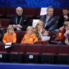 Maxima des Pays-Bas, Willem-Alexander et leurs trois fillettes sont à Vancouver pour les Jeux Olympiques d'hiver. Le 23 février, ils assistaient au programme court du patinage féminin