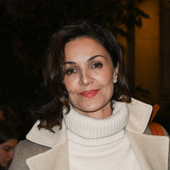 Exclusif - Nadia Farès - Cérémonie de remise du prix Raymond Devos au théâtre Edouard VII à Paris cadre de la 28ème édition de la semaine de la Langue Française et de la Francophonie le 20 mars 2023. Le théâtre a rendu hommage à R. Devos avec le spectacle "Il a de la côte Devos!" mis en scène par D. Benoin. A. Lutz et M. Robin héritiers de l'artiste, salués pour leur maitrise de la langue et leur manière de jouer, ont reçus leurs prix. © Coadic Guirec - Cyril Bruneau / Bestimage 
