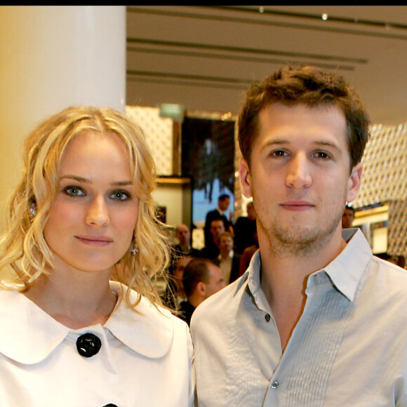 Avant Norman Reedus, l'actrice germano-américaine était mariée à l'acteur Guillaume Canet.
Diane Kruger et Guillaume Canet à l'inauguration du magasin Lous Vuitton sur les chaps-Elysées à Paris le 9 octobre 2005.