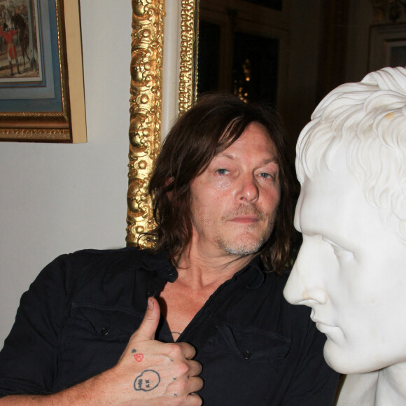 Norman Reedus à l'after du vernissage de Norman Reedus au palais Vivienne à Paris le 12 novembre 2022. © Baldini / Bestimage 