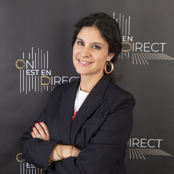 Exclusif - Apolline de Malherbe - Backstage de l'émission "On Est En Direct" (OEED), présentée par L.Ruquier et diffusée en direct le 15 mai 2021 sur France 2. Paris. Le 15 mai 2021. © Jack Tribeca / Bestimage