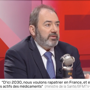 Apolline de Malherbe a reçu le ministre de la Santé, François Braun, dans son émission "Face à Face" sur BFMTV