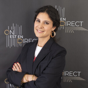 Exclusif - Apolline de Malherbe - Backstage de l'émission "On Est En Direct" (OEED), présentée par L.Ruquier et diffusée en direct le 15 mai 2021 sur France 2. Paris. Le 15 mai 2021. © Jack Tribeca / Bestimage