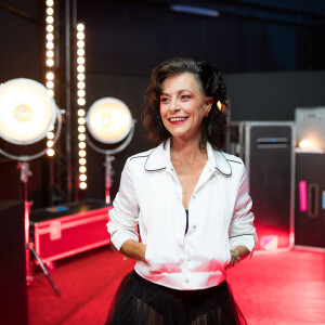 Exclusif - La chanteuse Lio - Backstage de l'enregistrement de l'émission "300 choeurs chantent Les tubes d'un jour" à Paris, qui sera diffusée le 19 mars 2021 sur France 3. Le 16 septembre 2020 