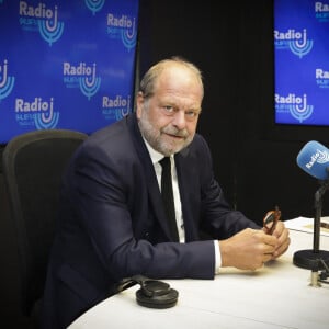 Exclusif - Eric Dupont-Moretti - Enregistrement de l'émission de F.Haziza sur Radio J à Paris. Le 11 septembre 2022. © Jack tribeca / Bestimage