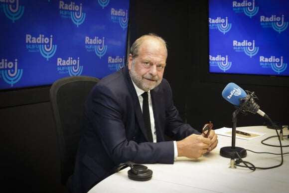 Exclusif - Eric Dupont-Moretti - Enregistrement de l'émission de F.Haziza sur Radio J à Paris. Le 11 septembre 2022. © Jack tribeca / Bestimage