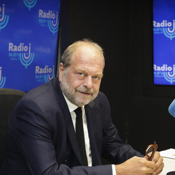 Exclusif - Eric Dupont-Moretti - Enregistrement de l'émission de F.Haziza sur Radio J à Paris. Le 11 septembre 2022. © Jack tribeca / Bestimage