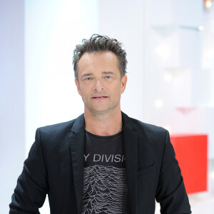Exclusif - David Hallyday - Enregistrement de l'émission "Vivement Dimanche" au studio Gabriel à Paris, présentée par Michel Drucker et diffusée le 29 septembre 2019 sur France 2. Le 11 septembre 2019 © Guillaume Gaffiot / Bestimage 