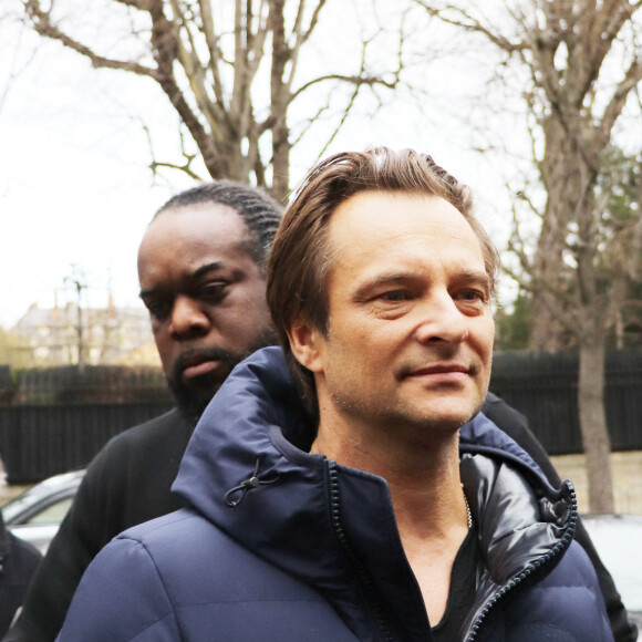 David Hallyday - Arrivées à l'enregistrement de l'émission "Vivement Dimanche" au studio Gabriel à Paris. Le 17 décembre 2018