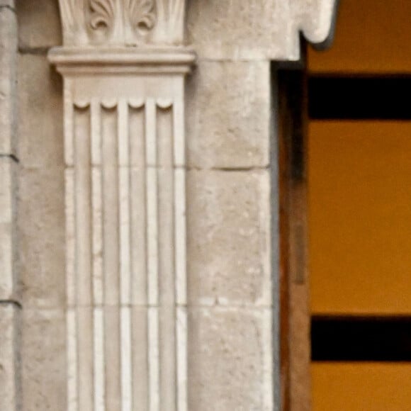 Le prince Albert II de Monaco et la princesse Charlene - Sortie de la messe en mémoire du prince Rainier III en la cathédrale de Monaco, le 5 avril 2023. © Bruno Bebert / Bestimage