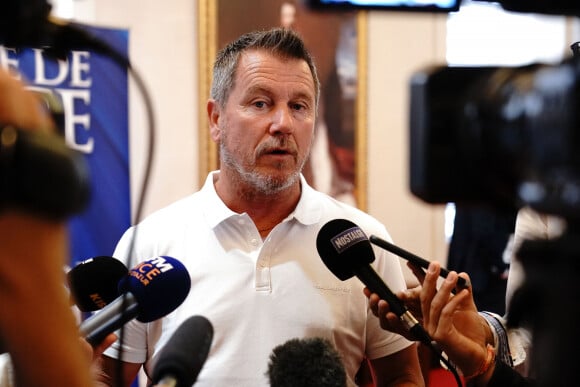 Pascal Olmeta (président de l'association Un sourire, un espoir pour la vie) - Présentation du "Match des légendes", match caritatif avec les anciens internationaux français à Nice, France, le 25 mai 2022. © Norbert Scanella/Panoramic/Bestimage 