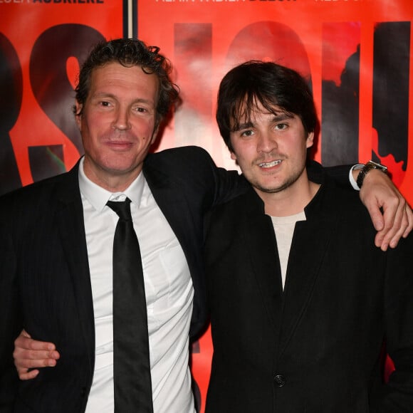 Axelle Laffont et son compagnon Romain Sichez lors de l'avant-première du film "Jours sauvages" au cinéma Max Linder à Paris le 3 avril 2023. © Veeren / Bestimage