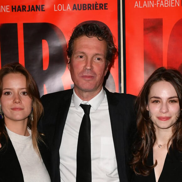 Marysole Fertard, le réalisateur David Lanzmann, Lola Aubrière lors de l'avant-première du film "Jours sauvages" au cinéma Max Linder à Paris le 3 avril 2023. © Veeren / Bestimage