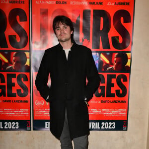 Alain-Fabien Delon lors de l'avant-première du film "Jours sauvages" au cinéma Max Linder à Paris le 3 avril 2023. © Veeren / Bestimage