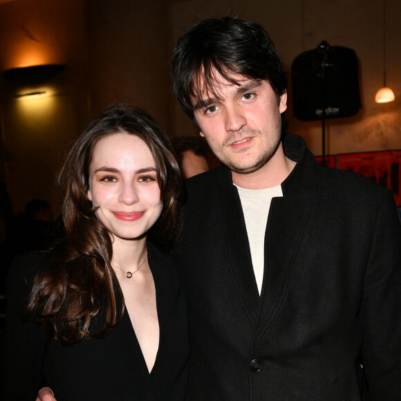 Lola Aubrière, Alain-Fabien Delon lors de l'avant-première du film "Jours sauvages" au cinéma Max Linder à Paris le 3 avril 2023. © Veeren / Bestimage