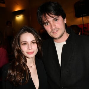 Lola Aubrière, Alain-Fabien Delon lors de l'avant-première du film "Jours sauvages" au cinéma Max Linder à Paris le 3 avril 2023. © Veeren / Bestimage