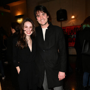 Lola Aubrière, Alain-Fabien Delon lors de l'avant-première du film "Jours sauvages" au cinéma Max Linder à Paris le 3 avril 2023. © Veeren / Bestimage