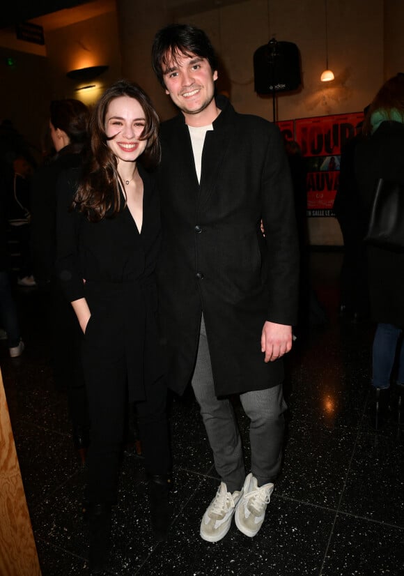 Lola Aubrière, Alain-Fabien Delon lors de l'avant-première du film "Jours sauvages" au cinéma Max Linder à Paris le 3 avril 2023. © Veeren / Bestimage