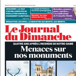 Retrouvez l'interview de Françoise Hardy dans le Journal du dimanche, n° 3978, du 9 avril 2023.