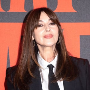 Elle n'était, en revanche, pas accompagnée par son chéri, le réalisateur Tim Burton.
Monica Bellucci - Première du film "Mafia Mamma" à New York, le 11 avril 2023.