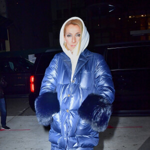 Céline Dion à New York.