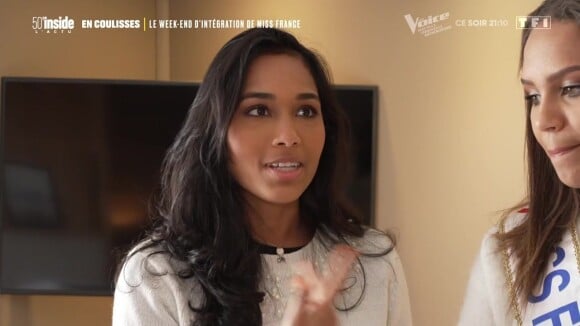 En effet, Clémence Bottino a tenu à évoquer les valeurs de Miss France 2023 : "Elle est proche de sa famille, de la Guadeloupe. On partage ça un petit peu aussi. Quand on rentre chez nos maman, il n'y a pas de Miss France, 'tu es ma fille'". 